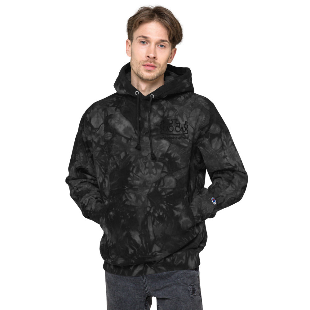 EmperorKing Clothing Unisex Champion tie-dye hoodie