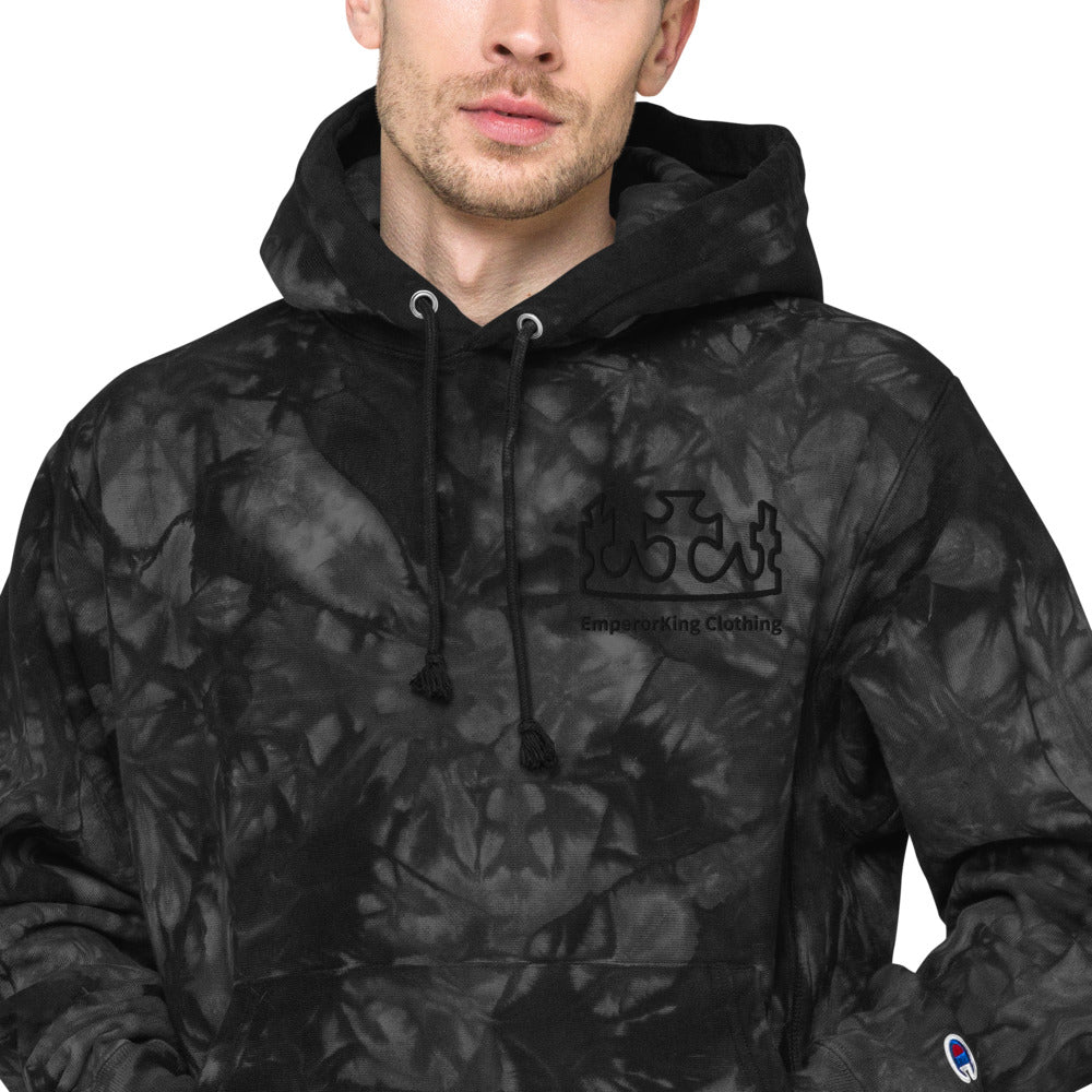 EmperorKing Clothing Unisex Champion tie-dye hoodie