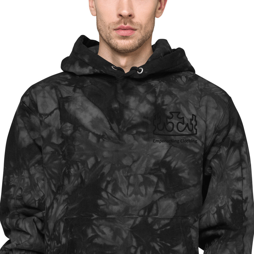EmperorKing Clothing Unisex Champion tie-dye hoodie