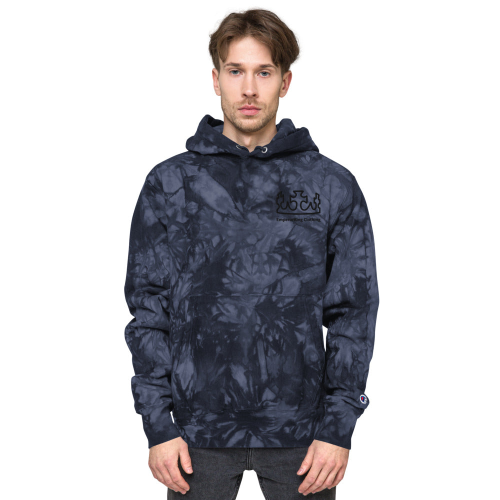 EmperorKing Clothing Unisex Champion tie-dye hoodie