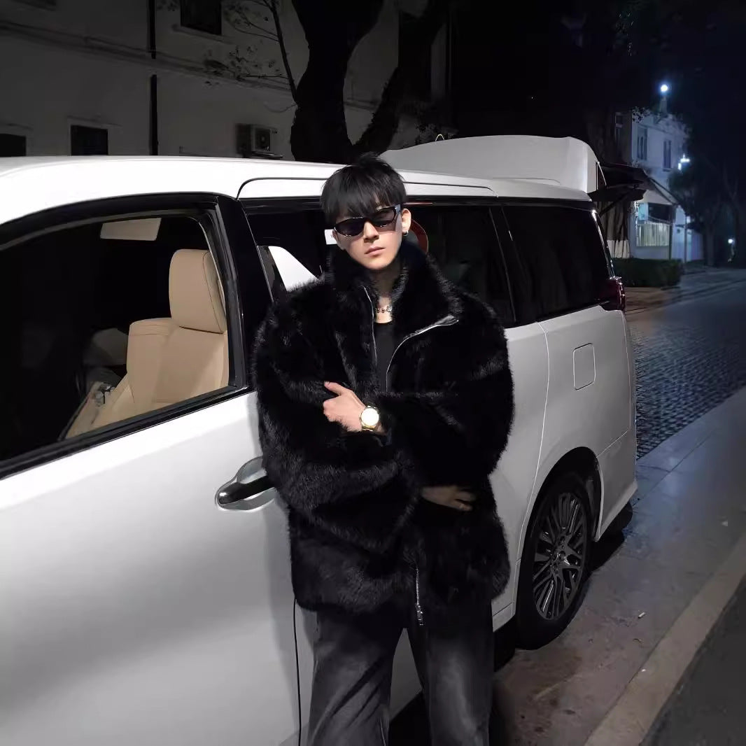 2025 Alpha I - Men's Faux Fur Coat