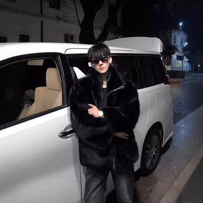 2025 Alpha I - Men's Faux Fur Coat