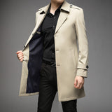 Men’s Mid-length Trench Coat