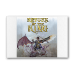 RETURN OF THE KING Premium Stretched Canvas