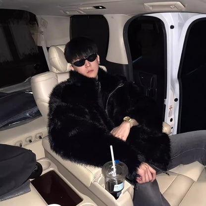 2025 Alpha I - Men's Faux Fur Coat