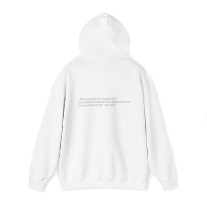 So Loved The World Hooded Sweatshirt - "For God so loved the world" - John 3:16