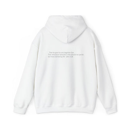 So Loved The World Hooded Sweatshirt - "For God so loved the world" - John 3:16