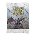 RETURN OF THE KING Sublimation Throw Blanket