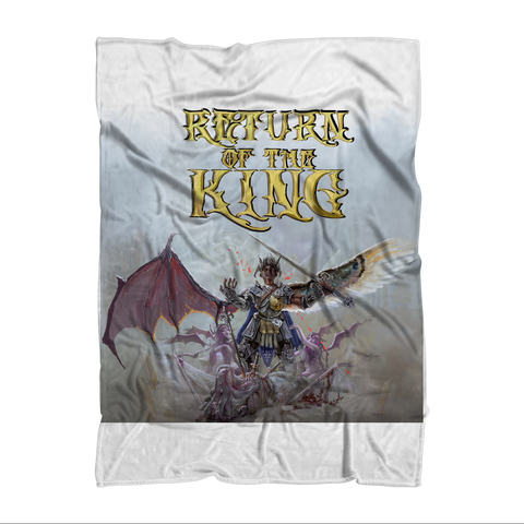 RETURN OF THE KING Sublimation Throw Blanket