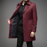Men’s Mid-length Trench Coat
