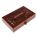 28 Piece Domino Set - Brass