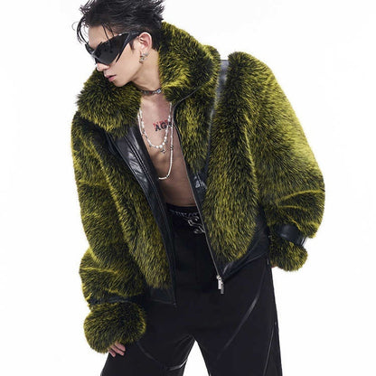 2025 SIGMA I - Luxury Mens Faux Mink Fur Coat