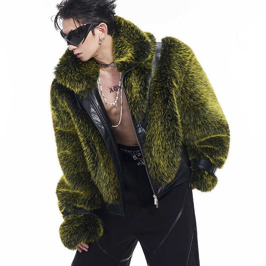2025 SIGMA I - Luxury Mens Faux Mink Fur Coat