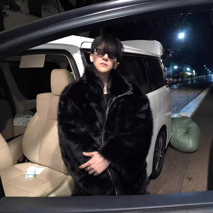 2025 Alpha I - Men's Faux Fur Coat