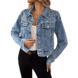 Women's Casual Short Denim Jacket