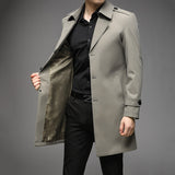 Men’s Mid-length Trench Coat