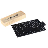 28 Pieces Wooden Dominos - Black