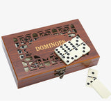 28 Piece Domino Set - Brass
