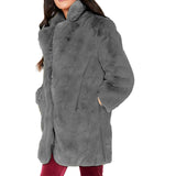 Faux Rabbit Fur Coat - BEST SELLER!!