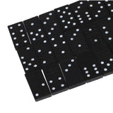 28 Pieces Wooden Dominos - Black