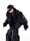 2025 SIGMA I - Luxury Mens Faux Mink Fur Coat