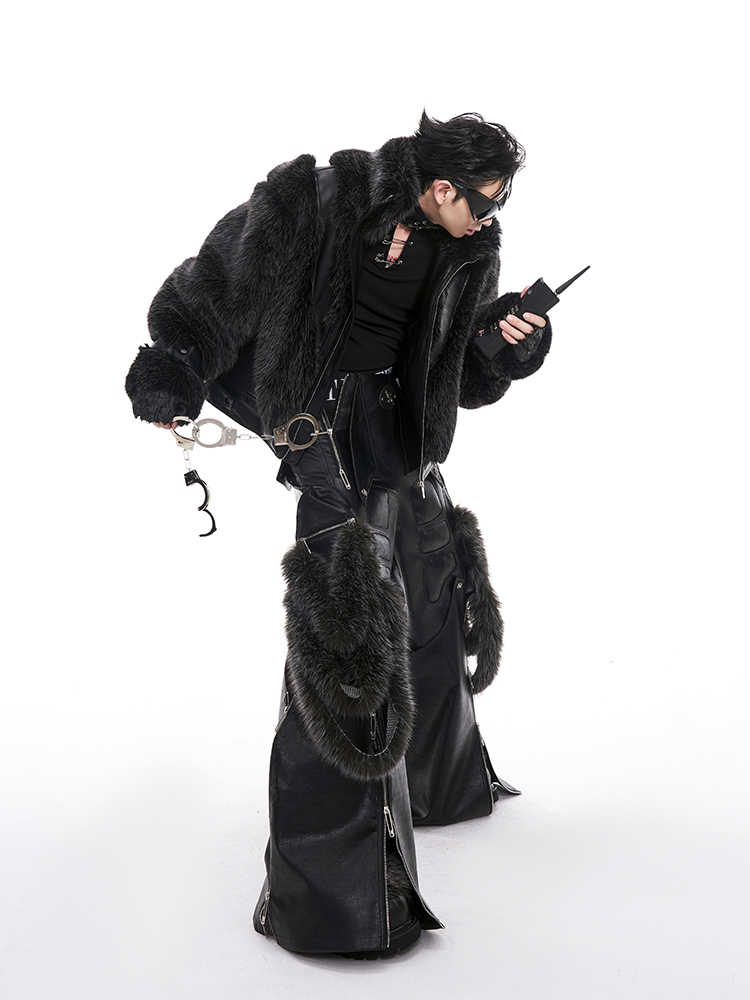 2025 SIGMA I - Luxury Mens Faux Mink Fur Coat