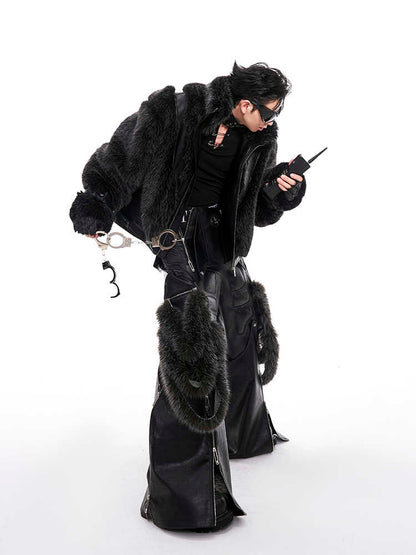 2025 SIGMA I - Luxury Mens Faux Mink Fur Coat